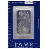 PAMP SUISSE 1 OZ PALLADIUM INGOT - 999.5 FINE