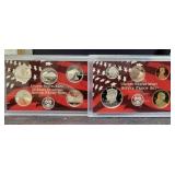 2007 MINT SILVER PROOF SET W/ PRESIDENTAL DOLLARS