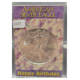 2021 HAPPY BIRTHDAY SILVER EAGLE