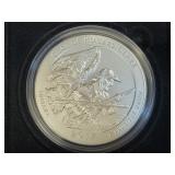 2017 INDIANA GEORGE ROGERS CLARK 5 OZ SILVER ROUND