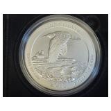 2018 RHODE ISLAND BLOCK ISLAND 5 OZ SILVER ROUND