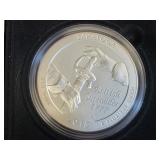 2015 NEW YORK SARATOGA 5 OZ SILVER ROUND
