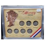 THE LEGEND OF THE MERCURY DIME SET