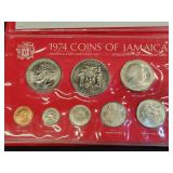1974 COINS OF JAMAICA BY THE FRANKLIN MINT