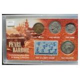 PEARL HARBOR COMM. COIN AND STAMP COLLECTION