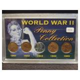 WORLD WAR II PENNY COLLECTION