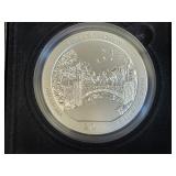 2011 OKLAHOMA CHIKASAW 5 OZ SILVER ROUND