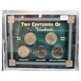 2 CENTURIES OF NICKELS SET