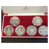 OLYMPIC 6 COIN SET DATED 1976-1980