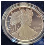 2004 PROOF SILVER EAGLE - WESTPOINT MINT
