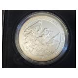 2017 INDIANA GEORGE ROGERS CLARK 5 OZ SILVER ROUND