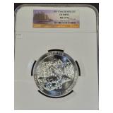 2011 OLYMPIC 5 OZ SILVER ROUND NGC: MS69PL