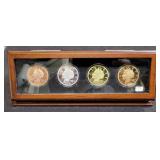 2009 LIBERTY 4 MEDAL SET - COPPER, SILVER, BRONZE