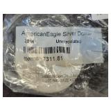 2014 UNC SILVER EAGLE - LITTLETON COIN COMPANY