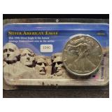 1996 SILVER EAGLE - LITTLETON COIN COMPANY