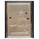 2024 FRONTIERS WOMAN CALAMITY JANE 1 OZ SILVER BAR