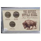 HISTORIC BUFFALO NICKEL MINT MARK COLLECTION
