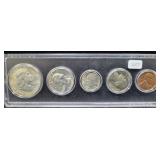 1961 TYPE COIN SET
