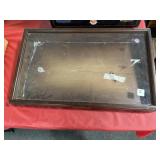 SLANT TOP/GLASS TOP TABLE TOP DISPLAY CASE -