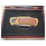 NATIVE AMERICAN THEMED POCKET KNIFE - COLLECTOR