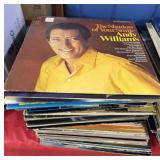 40 ASSORTED LP VINLY RECORDS - ANDY