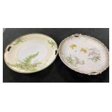 (2) 9 1/4' PORCELAIN PLATES: PRUSSIA AND GERMANY