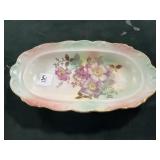 9 1/4' PORCELAIN RELISH DISH - BAVARIA GERMANY