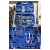 (2) NEAR COMPLETE 'COMPANION' DRILL BIT SETS &