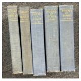 (5) POETRY BOOKS: 3 VOL SET 'POEMS BY BYRON' AND