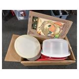 TUPPERWARE CAKE CARRIER, COOKIE CARRIER,