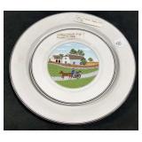 VILLEROY & BACH 8' AMISH PLATE AND 12' NOAHS ARK