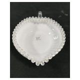 8' FENTON SILVER CREST NAPPY