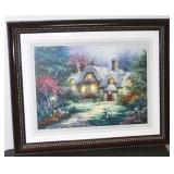 Framed Home Dï¿½cor Print 32x26