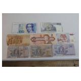Collection of Foreign Paper Currency