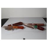 Damascus Steel fixed blade knives