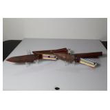 Damascus Steel fixed blade knives