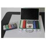 Poker Chips and Carrying Case