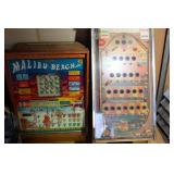 Bally Malibu Beach Pinball Machine with stand