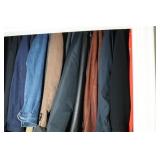 Closet of Men's Coats and other items