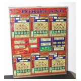 Bally Dixieland Pinball Machine Glass