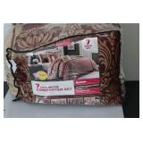 7 Piece Comforter Set Queen Size