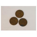 1967 Mexico 20 Centavos 3 ea.