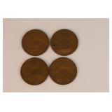 1955 Mexico 20 Centavos 4 ea.