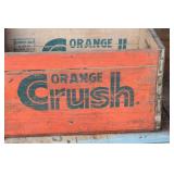 Vintage Orange Crush Box 18x12x10