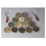 Novelty Heads - Tails Coins