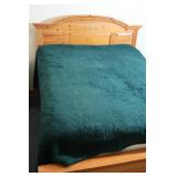 Queen Size Bed Headboard, footboard and mattress