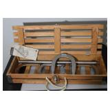 Vintage Horseshoe Game Set
