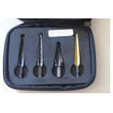 MATCO 4PC SPIRAL FLUTE STEP DRILL SET