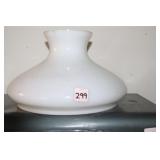 MILKGLASS STUDENT LAMP SHADE