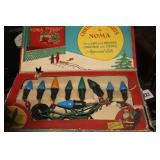 5 BOXES OF VINTAGE CHRISTMAS LIGHTS